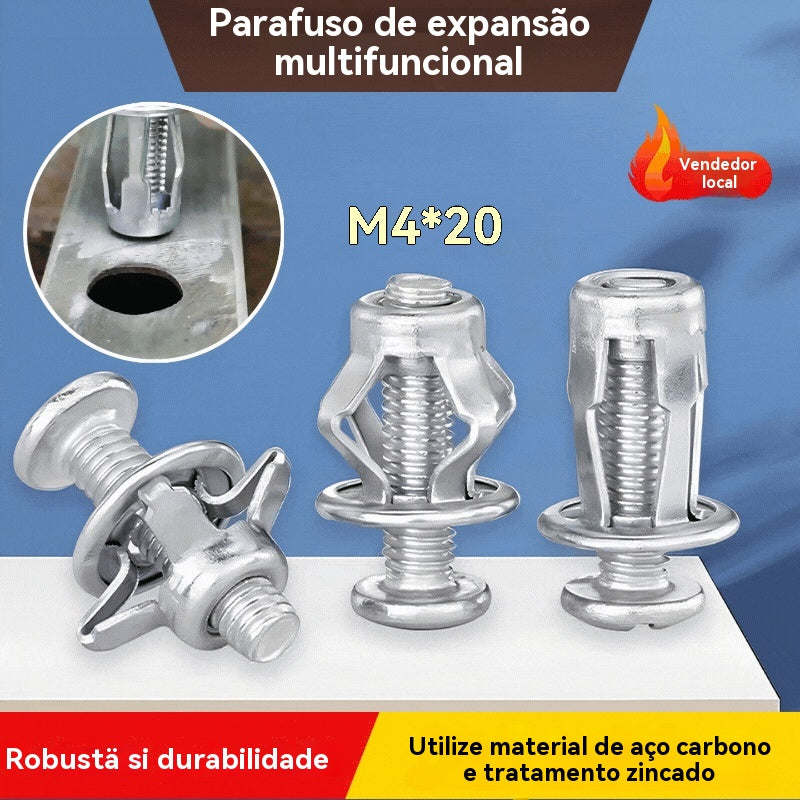 💥50% de desconto 💥【50peças】Porca de expansão M4M5M6 com rebite
