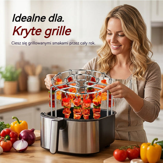 🔥 Najlepszy gadżet do Air Fryera! 24 kołki 🍢 Zrób własny kebab i grill w kilka minut ✨
