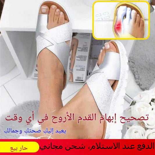 شبشب صليب نسائي مسطح