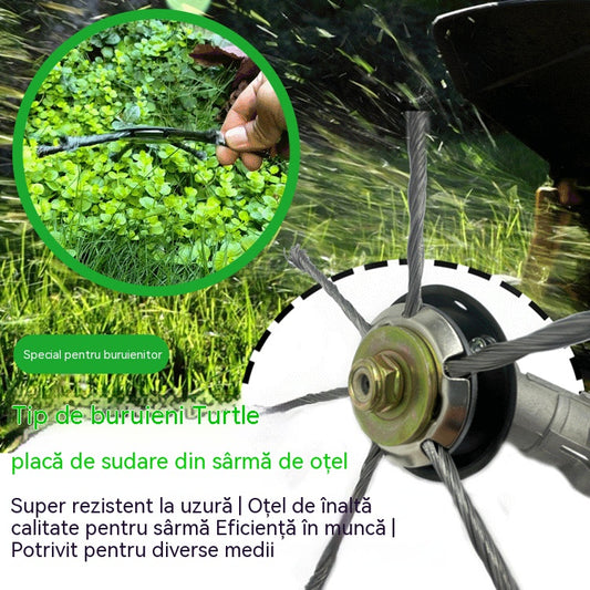 💯【Cumpărați 1 obțineți 1 gratuit】Disc de tuns iarba pentru mașină de tuns iarba din sârmă de oțel de 6 inchi