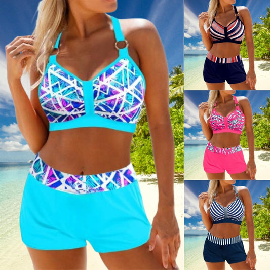 🏖️👙🌴【S-5XL】Set de costume de baie imprimate pentru vacanță la plajă 2026