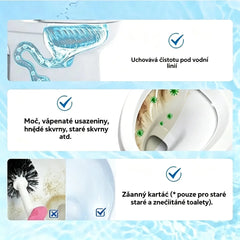 🌟🚽【3 balení, 48 ústřik】Vysoce účinná čistící pěna na toalety