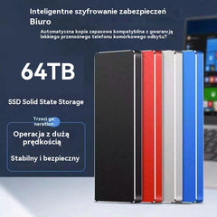 🎉【🔥Sprzedano ponad 9999 egzemplarzy】Przenośny dysk twardy o ultraszybkim transferze 150 MB/s【16T】