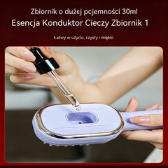 💆‍♀️Grzebień do masażu skóry głowy, wielofunkcyjny aplikator olejków eterycznych i urządzenie wspomagające porost włosów.
