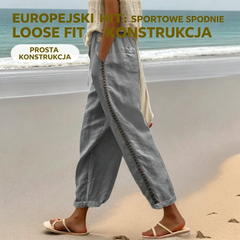 💥🌈Letnie, nowe, damskie spodnie z szerokimi nogawkami na rok 2026, oddychające i wygodne, idealne do codziennego noszenia🌿【M-3XL】