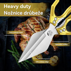 🔥🔪✂️Časově omezená akce🔥Multifunkční a odolné kuchyňské nůžky