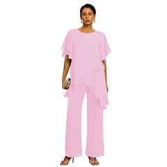 🌹【S–3XL】Nový letní dámský módní komplet, pohodlný a snadno kombinovatelný, s elegantním asymetrickým střihem
