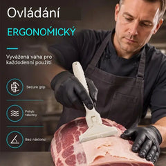 🔥【Koupit 1 a dostaneš 1 zdarma】🥩 Nerezový nůž na maso, pro odstranění tuku a blan – profesionální kuchyňský nástroj, který ti umožní rychle a efektivně očistit maso 👨‍🍳🔪