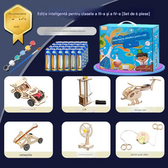 🧩Jucării tehnologice creative DIY - asamblează și învață cu componente electronice, educație STEM distractivă pentru copii 🚀📦