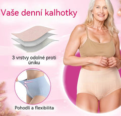 ⏳ Poslední den -50% sleva 🔥Antibakteriální kalhotky s vysokým pasem pro kontrolu bříška