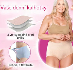 ⏳ Poslední den -50% sleva 🔥Antibakteriální kalhotky s vysokým pasem pro kontrolu bříška