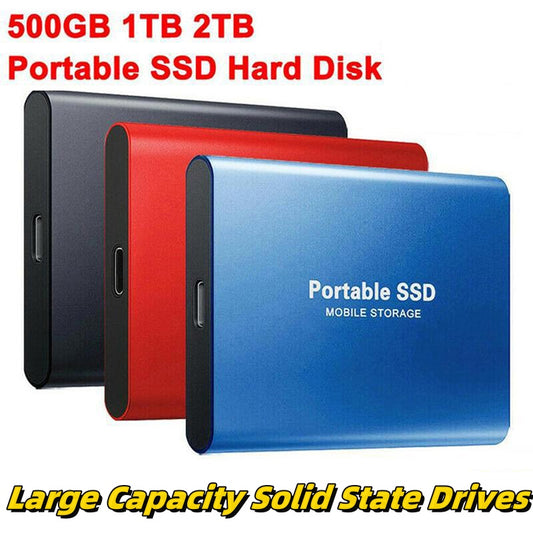 📣【40T】【Mały zewnętrzny przenośny dysk SSD】👍Szybka prędkość transferu, niewielkie rozmiary, lekka konstrukcja, odporność na wstrząsy, stabilność