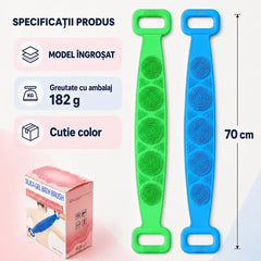 🧼Koupací ručník ze silikonu, dvojitá vrstva, dlouhý a hustý (70 cm/180 g) – Limitovaná nabídka: kup jeden a dostaneš jeden zdarma (dostaneš 2 kusy v barevné krabičce)! ✨