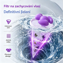 🌀6 kusů 540 Kč ✨ Plovoucí filtr do pračky – Zachycuje vlákna, vlasy a zvířecí chlupy při každém praní 🧺