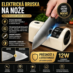 ⏳ Sleva 40 %! 🔪 Multifunkční akumulátorový elektrický brousek na nože, dobíjecí ✨