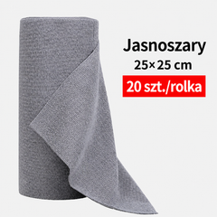 🧼✨ [2 rolki = 40 szt.] ♻️ Wielorazowe ściereczki — na sucho i na mokro!