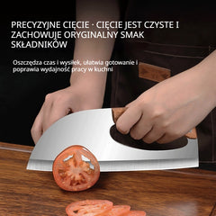 🔥Kuty nóż kuchenny Ostre i trwałe, ergonomiczna antypoślizgowa rączka gwarantuje precyzyjne cięcie