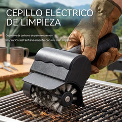🔋🧹 Bezdrátový elektrický kartáč na čištění grilů – lithiová baterie, multifunkční a snadno použitelný 🔥🍖