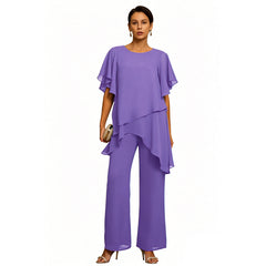 🌹【S–3XL】Nový letní dámský módní komplet, pohodlný a snadno kombinovatelný, s elegantním asymetrickým střihem