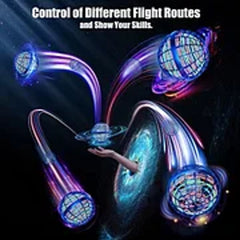 🛸🪐🌀【45% OFF】🔥 Inteligentna indukcyjna obrotowa kula, magiczna latająca kula, wisząca kula, świecąca magia na czubkach palców
