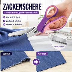 ⌛️SLEVA 50 %✂️✨Víceúčelové cikcakové nůžky, vroubkované nůžky🧵