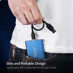 📣【40T】【Mały zewnętrzny przenośny dysk SSD】👍Szybka prędkość transferu, niewielkie rozmiary, lekka konstrukcja, odporność na wstrząsy, stabilność