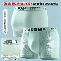 ⏰🔥 Tylko teraz! Kup 3 + 3 GRATIS! 🩳 6 męskich bokserek chłodzących 🧊 Oddychające, lekkie i bez ucisku