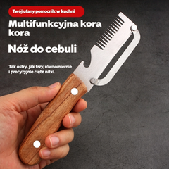 🔪🔥【Kup 1, a 1 dostaniesz gratis】- 49.5 zł / sztuka | 🔥Wielofunkcyjna obieraczka kuchenna 3 w 1: obiera, kroi i otwiera butelki! ✅Płatność przy odbiorze obsługiwana