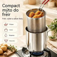 🔥 POSLEDNÍ DEN! -50 % | Multifunkční fritéza 304 | Snadné, rychlé a bezproblémové vaření 🍳
