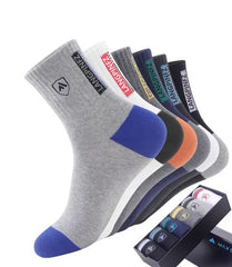 😍🧦【10 párů】Pánské deodorantové bavlněné ponožky, nové 2026, savé pot