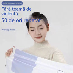 🧳【Set de 5 piese 💨 Geantă mare, compresibilă, în vid: nu necesită pompă, etanșă și ideală pentru economisirea spațiului în valize și acasă ✈️
