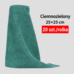 🧼✨ [2 rolki = 40 szt.] ♻️ Wielorazowe ściereczki — na sucho i na mokro!