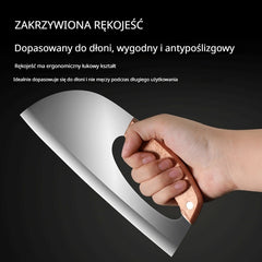 🔥Kuty nóż kuchenny Ostre i trwałe, ergonomiczna antypoślizgowa rączka gwarantuje precyzyjne cięcie