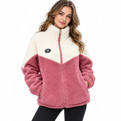 🆕 Novinka - sleva 50 % 🔥 Dámská teplá fleecová bunda M–4XL | Měkká a pohodlná, ideální na zimu ❄️
