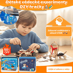 🧩 Kreativní DIY technologické hračky - stavte a učte se s elektronickými součástkami, zábavné STEM vzdělávání pro děti 🚀📦