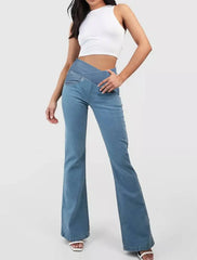 👖【Sleva 50 % na omezenou dobu】✨ – džíny s vysokým pasem, zeštíhlující a formující hýždě