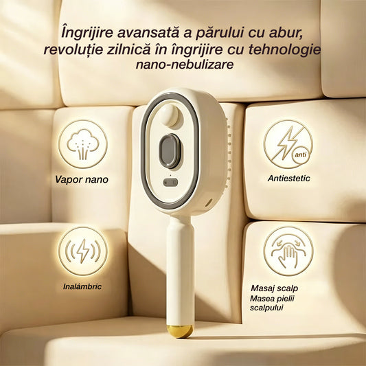 ⚡💨 Aparat electric de coafat cu pieptene de masaj și pernă de aer
