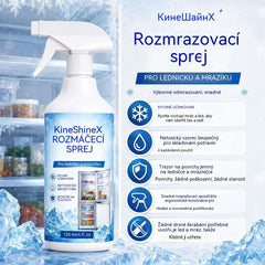 🔥【2 lahve za 540 Kč】❄️ Nový rozmrazovací sprej 2026 🧡 Rychle odstraňte led z mrazáku