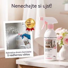🚿✨ SLEVA 50%! Víceúčelový čistící sprej do koupelny – Rychle rozpouští vodní kámen a mýdlové usazeniny. 🧼💨