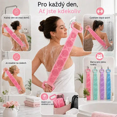 🧼Koupací ručník ze silikonu, dvojitá vrstva, dlouhý a hustý (70 cm/180 g) – Limitovaná nabídka: kup jeden a dostaneš jeden zdarma (dostaneš 2 kusy v barevné krabičce)! ✨