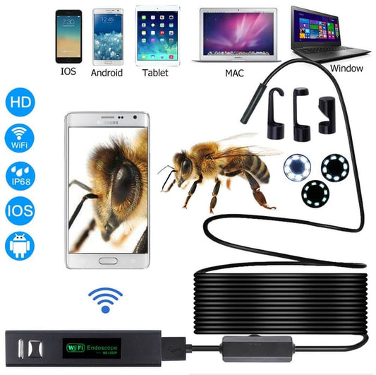 (Type-c، USB، Micro USB) منظار داخلي 3 في 1 【1 متر】