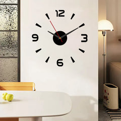 🕒✨ Zegar ścienny 3D LED – bez wiercenia! Zamontuj w kilka minut i odmień swoje wnętrze 🏠