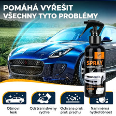 🎉 Speciální nabídka 2026! [Kup jeden, druhý zdarma] 🚗 Nano skleněný krystalický ochranný sprej na auto, péče o sklo, krystalický vosk, těsnící sprej