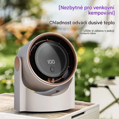 🧊🍃Nový stolní ventilátor bez lopatek s turbínou (lze namontovat na zeď)