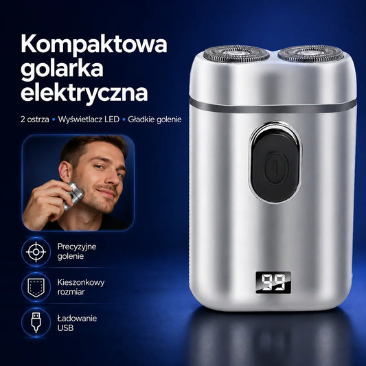 ⚡ -50% Dziś! Mini golarka LED — gładka skóra w kilka sekund!