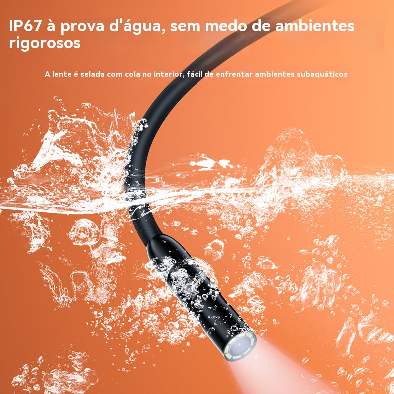📱 Novo Endoscópio Industrial 7mm – Com Conexão Direta via Câmera Type-C, Compatível com Qualquer Smartphone