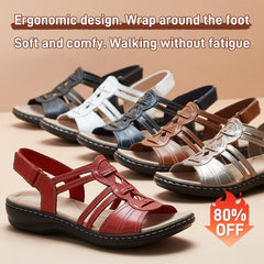 【35-43】2026 Miękkie i wygodne skórzane sandały dla kobiet