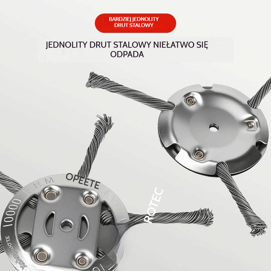 🧰🔥【Kup 1, otrzymaj 1 gratis】średnia cena: 49,5 zł za sztukę🔥Przyrząd do usuwania chwastów z drutu stalowego