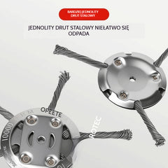 🧰🔥【Kup 1, otrzymaj 1 gratis】średnia cena: 49,5 zł za sztukę🔥Przyrząd do usuwania chwastów z drutu stalowego