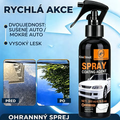 🎉 Speciální nabídka 2026! [Kup jeden, druhý zdarma] 🚗 Nano skleněný krystalický ochranný sprej na auto, péče o sklo, krystalický vosk, těsnící sprej